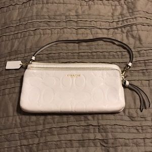 Women’s white coach Wristlet